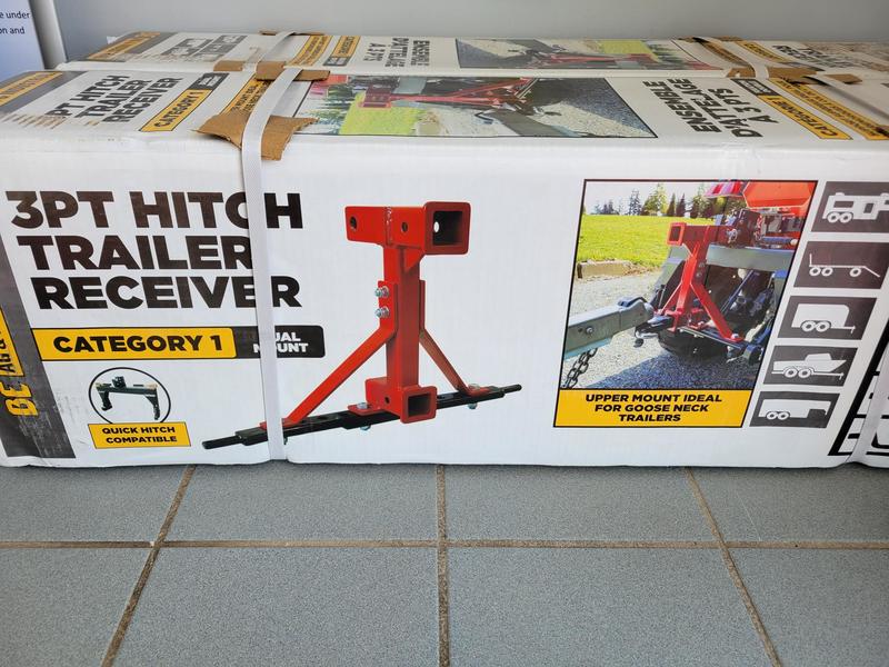 Attachments  3 PT Hitch Trailer Receiver Photo